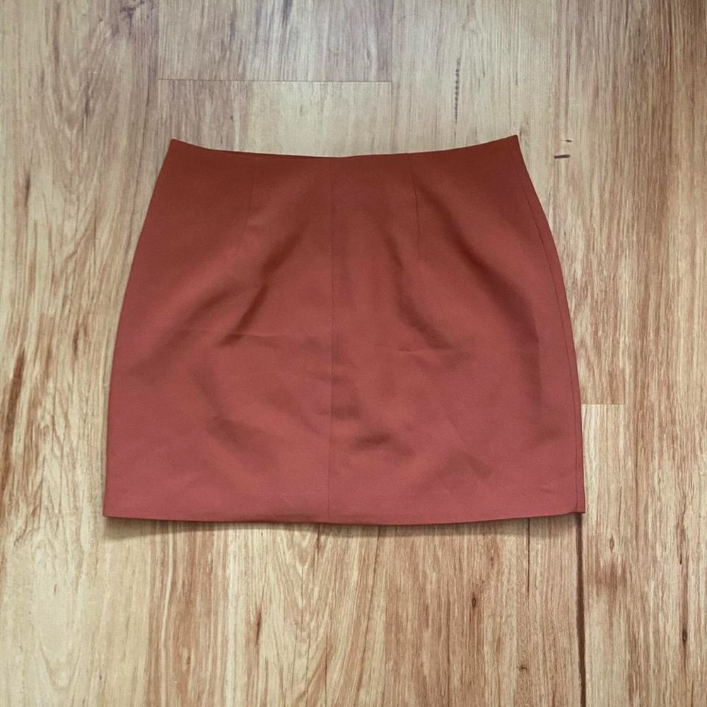 Elegant Rust Skirt